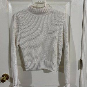 White Turtleneck Sweater